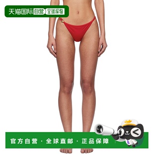 范思哲 女士 比基尼泳裤 潮奢 Pin versace Safety 1h可退 红色