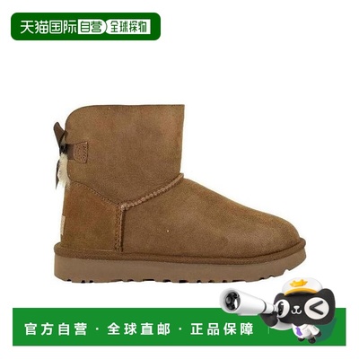 UGG 女士高跟鞋 1016501WCHE CO 棕色雪地靴踝靴