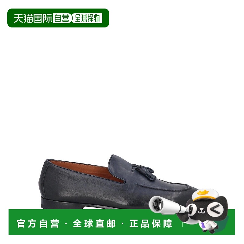 潮奢 Doucal'S 男士 乐福鞋 blue蓝色 舒适时尚