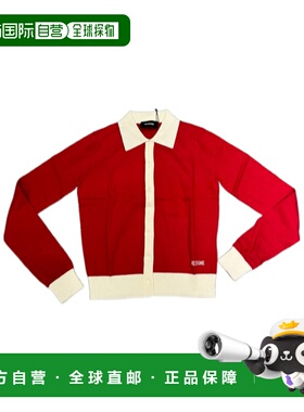 WE11DONE 男士针织毛衣 SS2025  WDKC025635WRED长袖红色