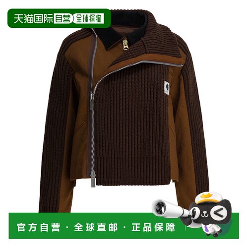 1h可退 SACAI 女士外套 2508085642 AW2025 花色 Jackets & Coats