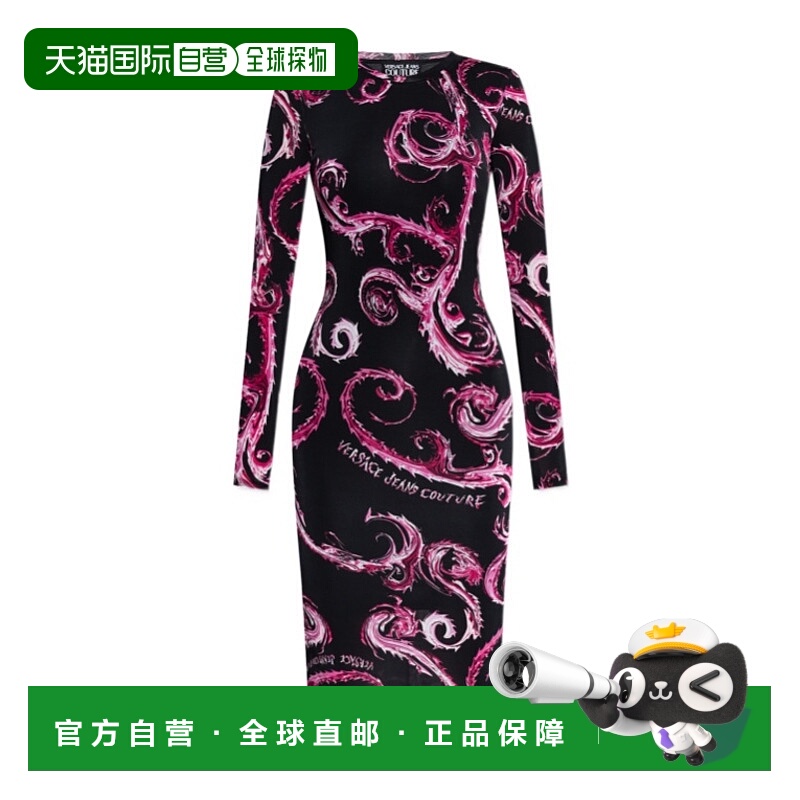 1h可退 VERSACE JEANS 女士连衣裙 77HAO9B0JS358QY2 AW2024