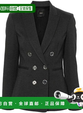 PINKO 女士西服 100256A24CI76GREY AW2024 黑色 PINKO 100256A24