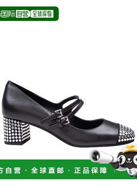 MICHAEL KORS 女士高跟鞋 40F5MTMP3L001 AW2025 黑色玛丽珍鞋