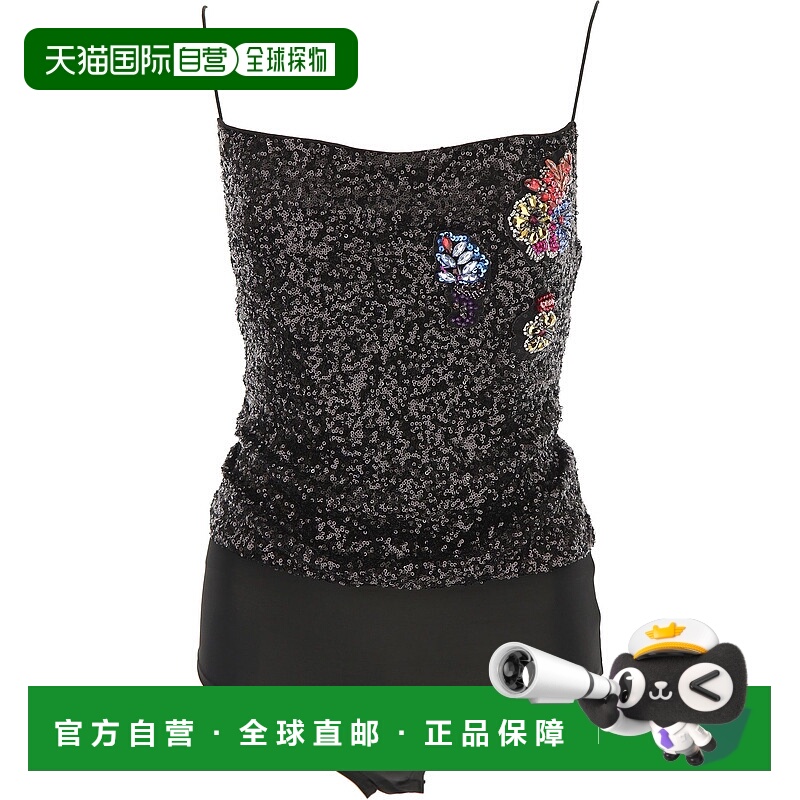 1h可退 PINKO 女士连体裤 1G1495Y5MVZ99 AW2019 黑色 PINKO WOME