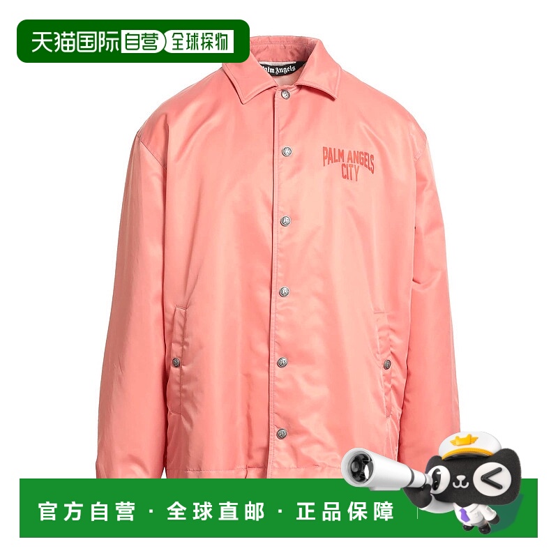 1h可退 潮奢 Palm Angels 棕榈天使 男士 夹克 pink粉色 舒适时尚