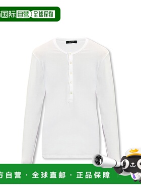1h可退 TOM FORD 男士内裤 T4M1510400100 CO 白色 T-shirt with