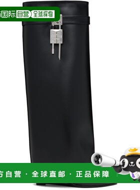 1h可退 潮奢 Givenchy 纪梵希 女士 黑色 Shark Lock 高筒靴 BE70