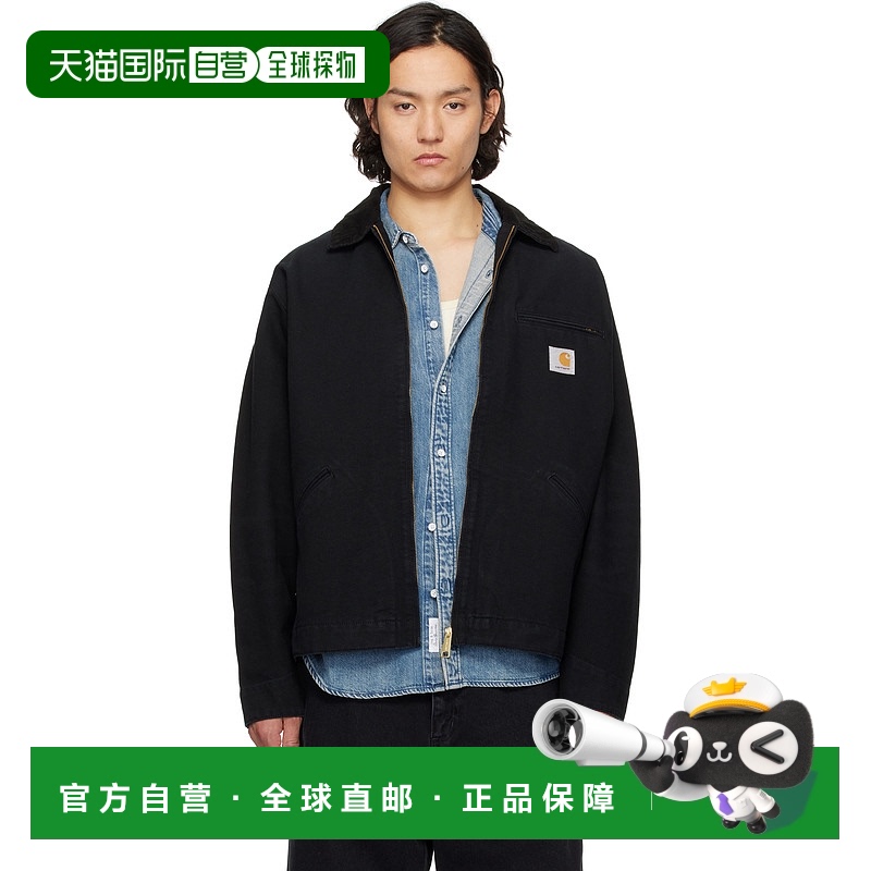 1h可退 潮奢 CARHARTT WIP 男士 黑色 OG Detroit 夹克 I035280