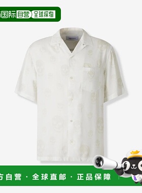 ALEXANDER MCQUEEN 男士衬衫 847304QRACU9304CREAMIVORY