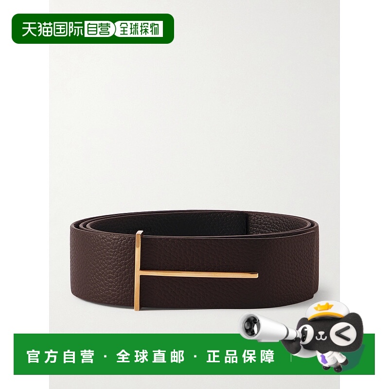 1h可退 潮奢 Tom Ford 汤姆 福特 男士 全粒面皮带腰带 TB331LCL2