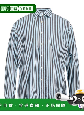 1h可退 潮奢 Alessandro Gherardi 男士 条纹衬衫