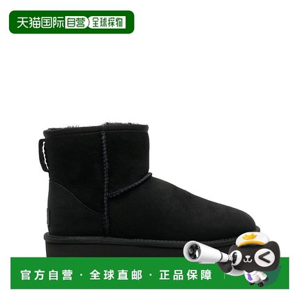 UGG 女士靴子 1016222BLK CO 黑色 "Classic Mini II" ankle boot