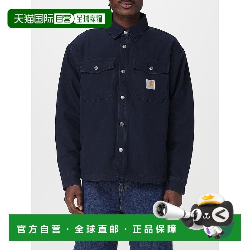 CARHARTT WIP 男士外套 I035305J0XX AW2025 蓝色 Selby shirt ja