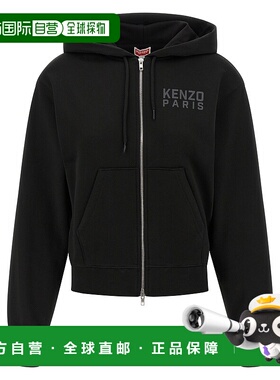 KENZO 女士外套 FF62HO2504MF99J AW2025 黑色 'KENZO Happy Tige