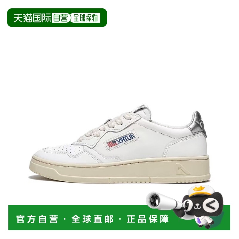 AUTRY 女士白色休闲鞋 低帮休闲鞋