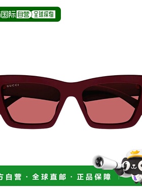 GUCCI 女士眼镜 196Y5CD0A16847 AW2026 红色 Gucci Gg1753S 004