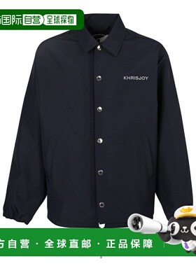 KHRISJOY 男士夹克 DSM052NYNYNV298 SS2022 蓝色 Logo jacket bo