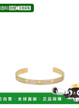 FENDI 女士手链手镯 8AG9286GXF089U AW2024 黄色 F is Fendi 手