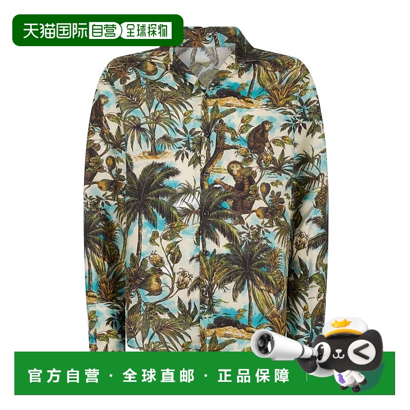 DSQUARED2 男士衬衫 S74DM1000D35461001S SS2026长袖花衬衫