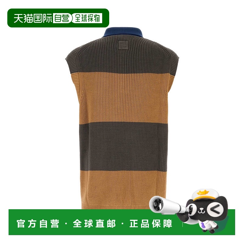 1h可退 FENDI 男士针织毛衣 FZC371AU7SF1RWV SS2025 棕色