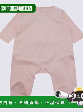 CHLOÉ 男童套装 C2077745Q AW2025 粉红色 Newborn Set With Embr