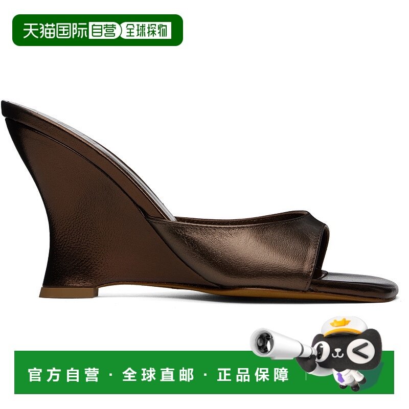潮奢 Maryam Nassir Zadeh 女士 棕色 Lido Wedge 凉鞋 167