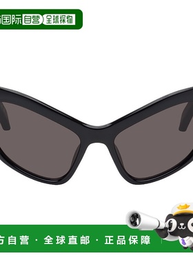 1h可退 潮奢 Balenciaga 巴黎世家 女士 黑色 Hamptons Cat 太阳