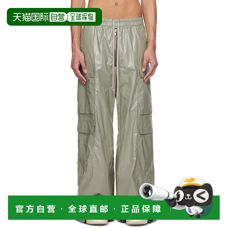 1h可退 潮奢 rick owens 瑞克 欧文斯 男士 绿色 Hollywood Cargo