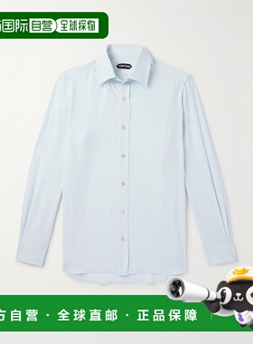 1h可退 潮奢 Tom Ford 汤姆 福特 男士 修身真丝双绉衬衫 HSBG01S