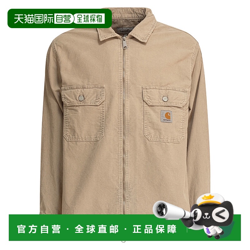 1h可退 CARHARTT WIP 男士夹克 I0348782OR0F SS2025 浅棕色