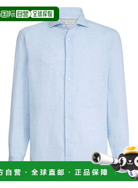 BRUNELLO CUCINELLI 男士衬衫 MM6840627C105 SS2026