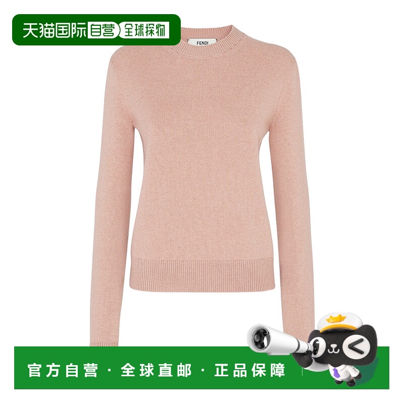 1h可退 FENDI 女士针织毛衣 FZXD38AUHQF1RX1 SS2025 花色 CREW N