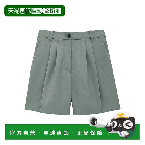 Anine Bing 女士短裤 A0312017GRN02 SS2026 绿色 Short