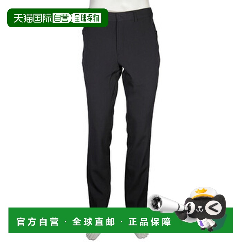 BURBERRY 男士休闲裤 80231401 AW2021 黑色 直筒休闲裤