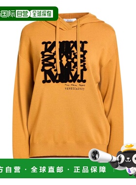 1h可退 潮奢 MaxMara 麦斯玛拉 女士 毛衣 yellow黄色 舒适时尚