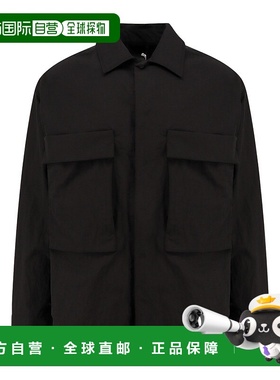 HERNO 男士外套 CM00005UL128279300 SS2025 黑色 CAMICIA