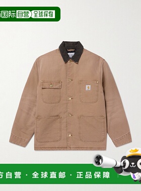 1h可退 潮奢 CARHARTT WIP 男士 OG Chore 灯芯绒饰边棉质帆布夹