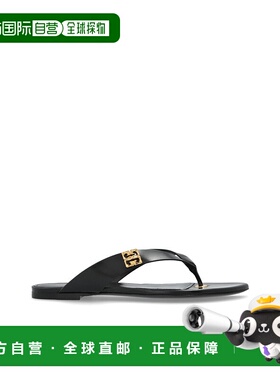 GIVENCHY 女士凉鞋 BE309TE2CF001 SS2025 黑色 4G Liquid拖鞋