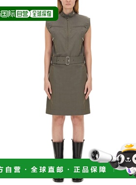 BURBERRY 女士连衣裙 8086911A1273 SS2024 黑色 LINEN DRESS