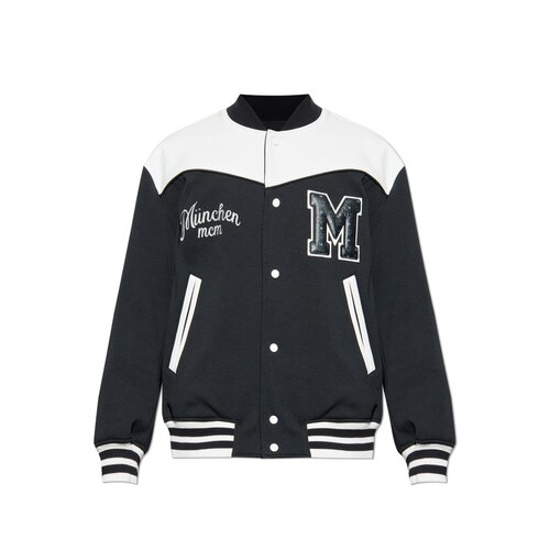 MCM 男士夹克 MHJGSMM030BW SS2026 黑色 Jacket with logo