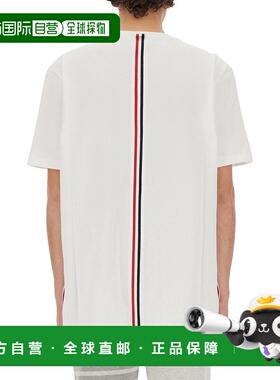 THOM BROWNE 男士T恤 MJS056A00050100 CO 白色 THOM BROWNE COTT