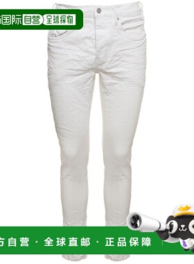 Purple Brand 男士牛仔裤 P001OPWH CO 白色 JEANS BASICO PIEGHE