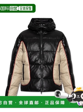 DIESEL 男士夹克 WOSTENDA144050DBCH9XX CO 黑色 Jacket W-OSTEN