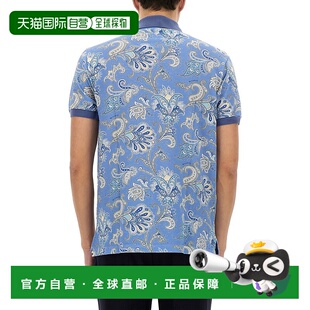 MRMD0004AK570X0880 SS2025 蓝色 ETRO Sleeved T恤 Short 男士