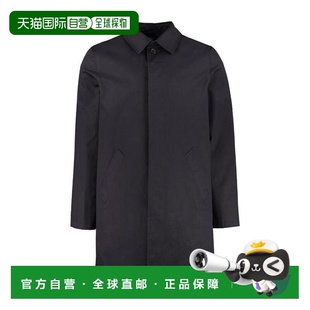 A.P.C. 男士大衣 COZBAH01103IAK CO 蓝色 'Mac Ville' trench co