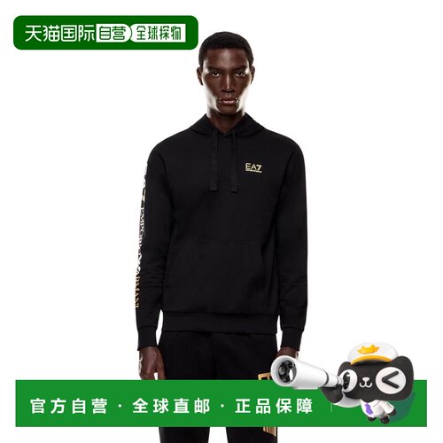 EA7 男士卫衣 7M000570AF10377MC004 AW2026 黑色 7M000570 AF103