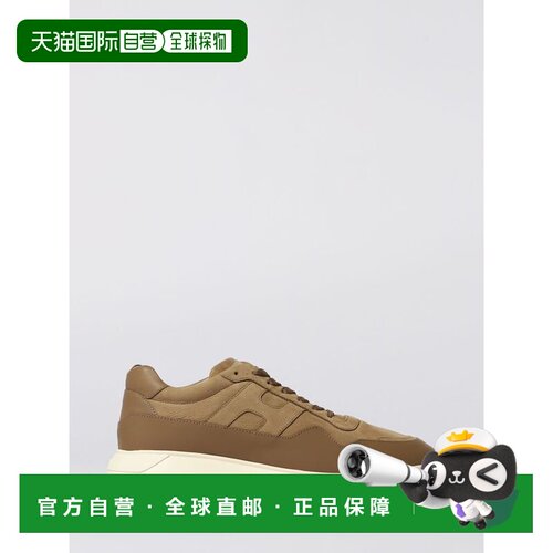 HOGAN 男士运动鞋 HXM3710CP50UGT239N AW2025 棕色