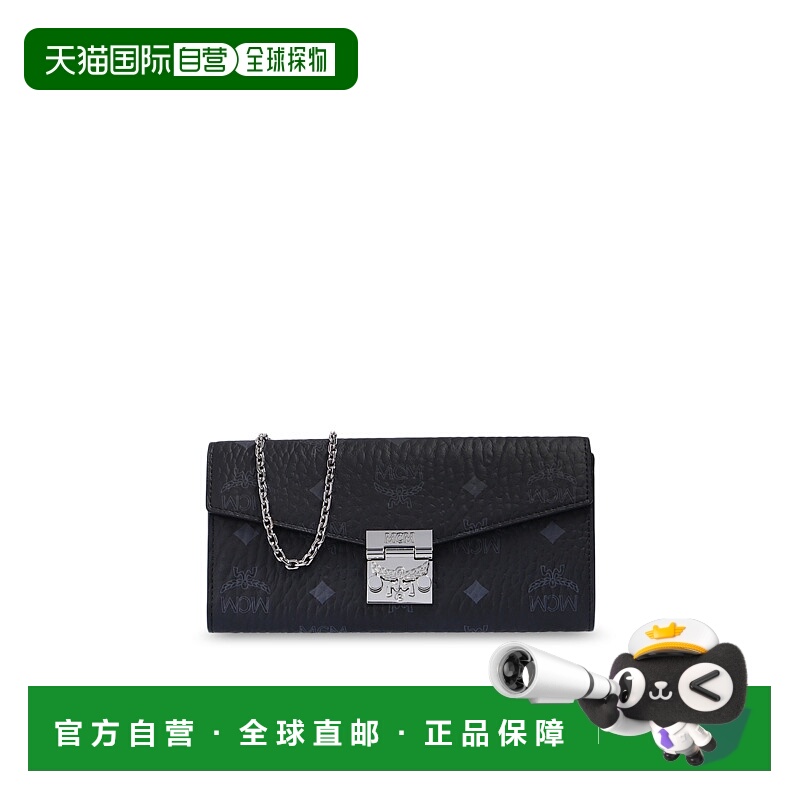 1h可退 MCM 女士卡包 MYLAAPA02BK0BLACK CO 黑色 ?Patricia? wal