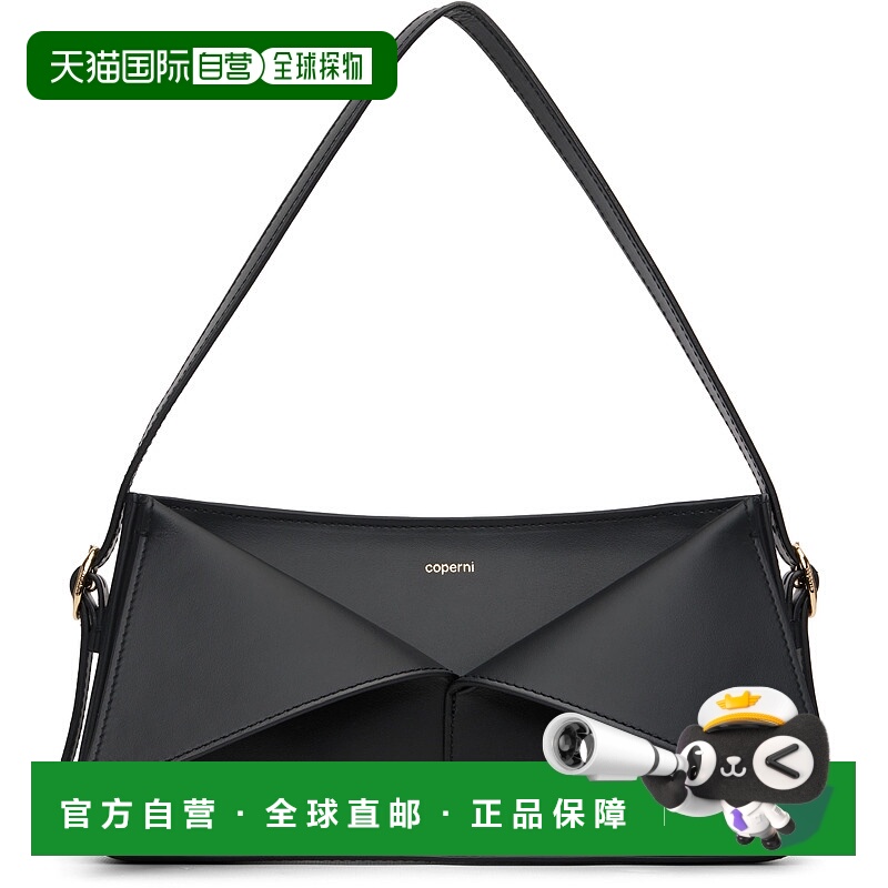 1h可退 潮奢 Coperni 女士 黑色 Belt Loop 单肩包 COPBA81F6024